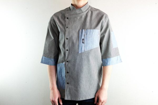 Chef Jacket ''One Self'' SKY - 2