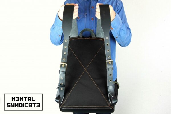 Loot Canvas Backpack Black - 2