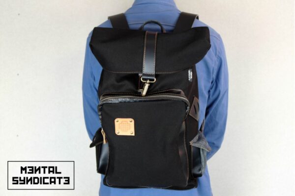 Loot Canvas Backpack Black - 3