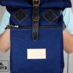 ''Under The Bridge Roll Top Backpack - Navy - 4