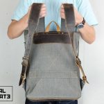 Roll Top Backpack ''Urban Drop'' - 0