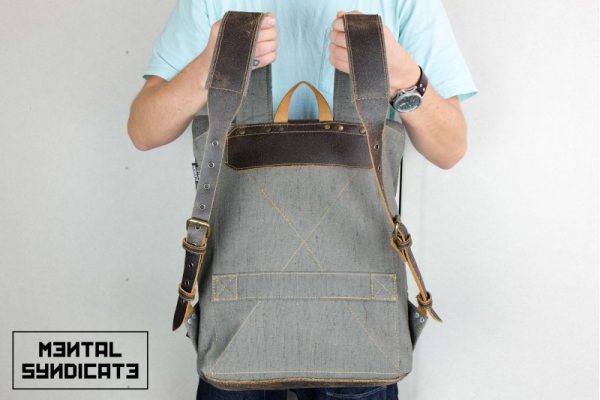 Roll Top Backpack ''Urban Drop'' - 0