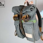 Roll Top Backpack ''Urban Drop'' - 1