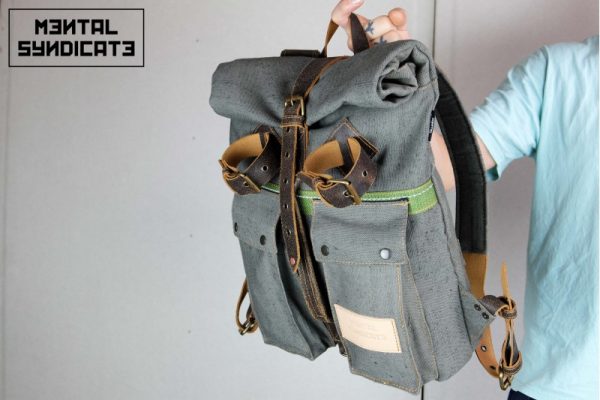 Roll Top Backpack ''Urban Drop'' - 1