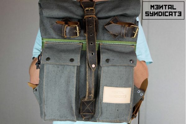 Roll Top Backpack ''Urban Drop'' - 2