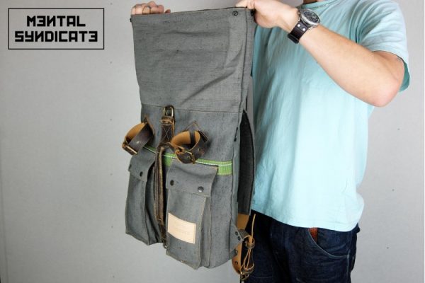 Roll Top Backpack ''Urban Drop'' - 4