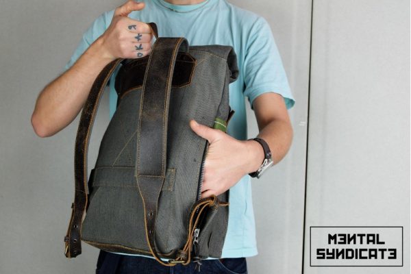 Roll Top Backpack ''Urban Drop'' - 5