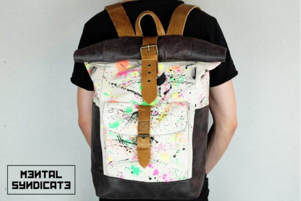 ''Warped'' Roll Top Backpack EP - 0