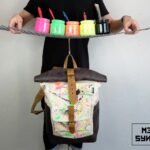 ''Warped'' Roll Top Backpack EP - 1