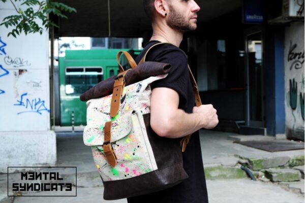 ''Warped'' Roll Top Backpack EP - 2