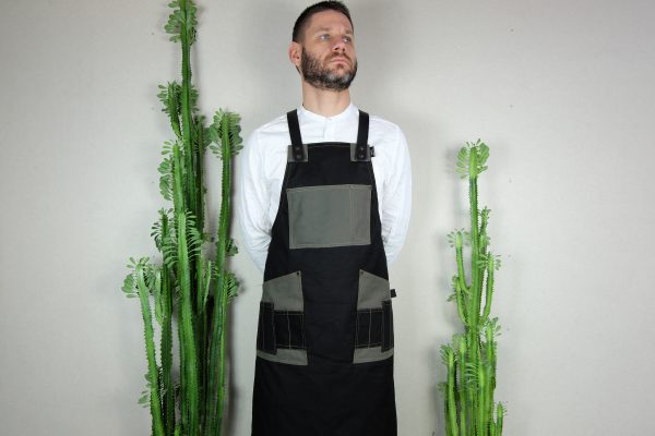 Razor Apron BK LS - 0