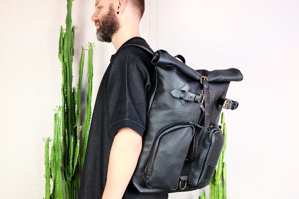 Crossover Leather Backpack - 8