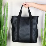 Leather Tote Bag - 1