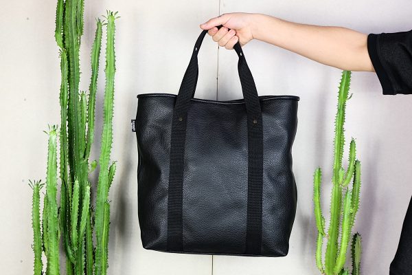 Leather Tote Bag - 1